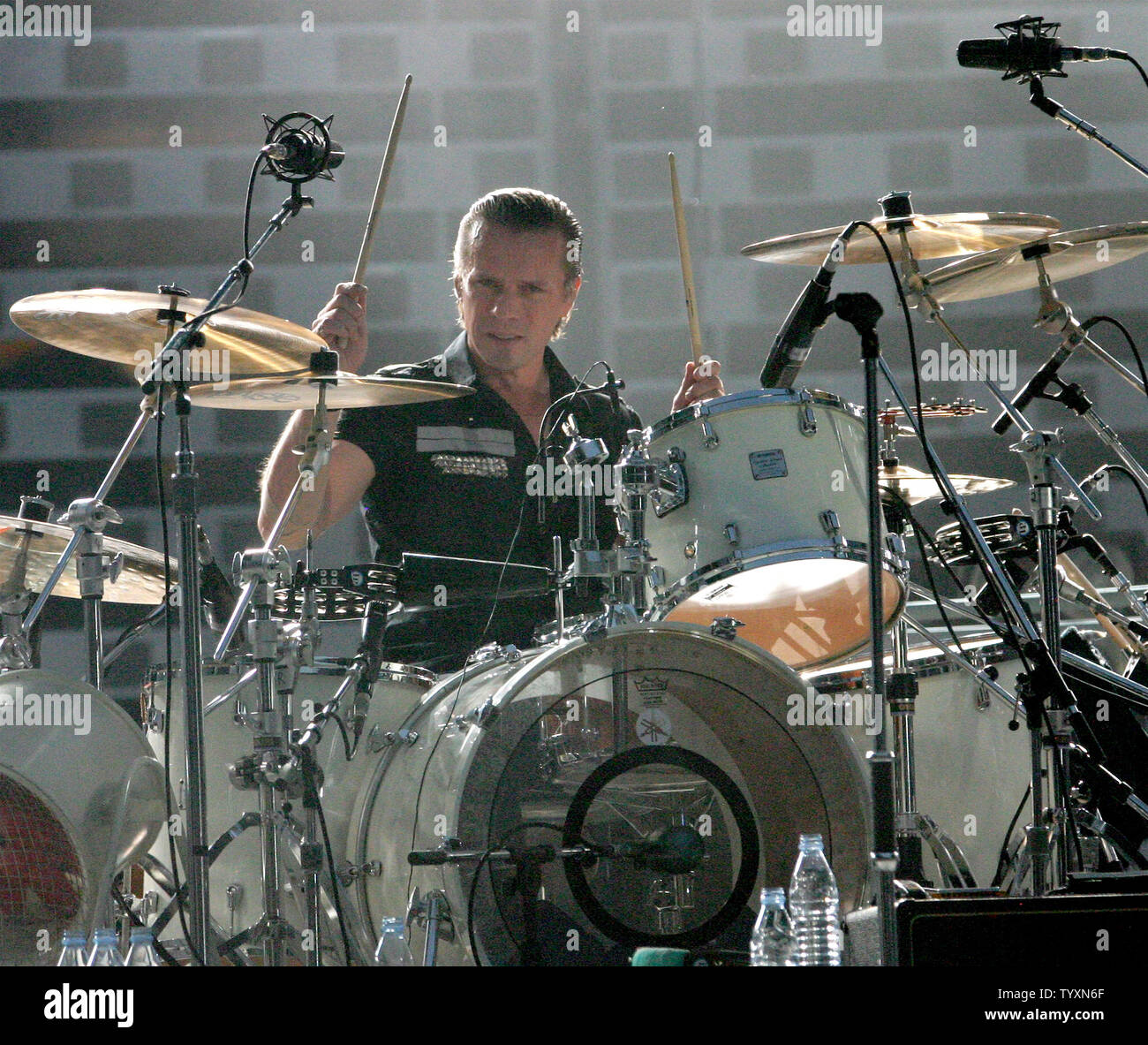 U2 drummer hi-res stock photography and images - Alamy
