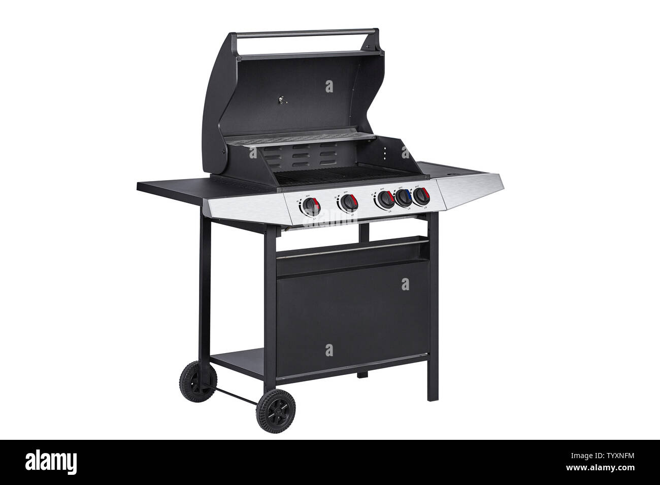 Stainless steel grill Stock Photo Alamy