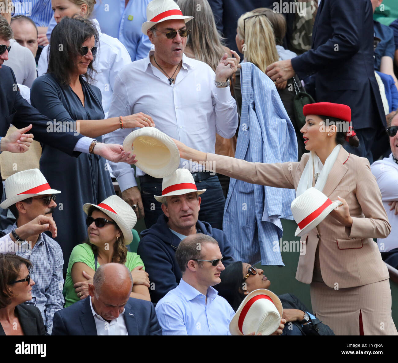 Roland garros hats hi-res stock photography and images - Alamy