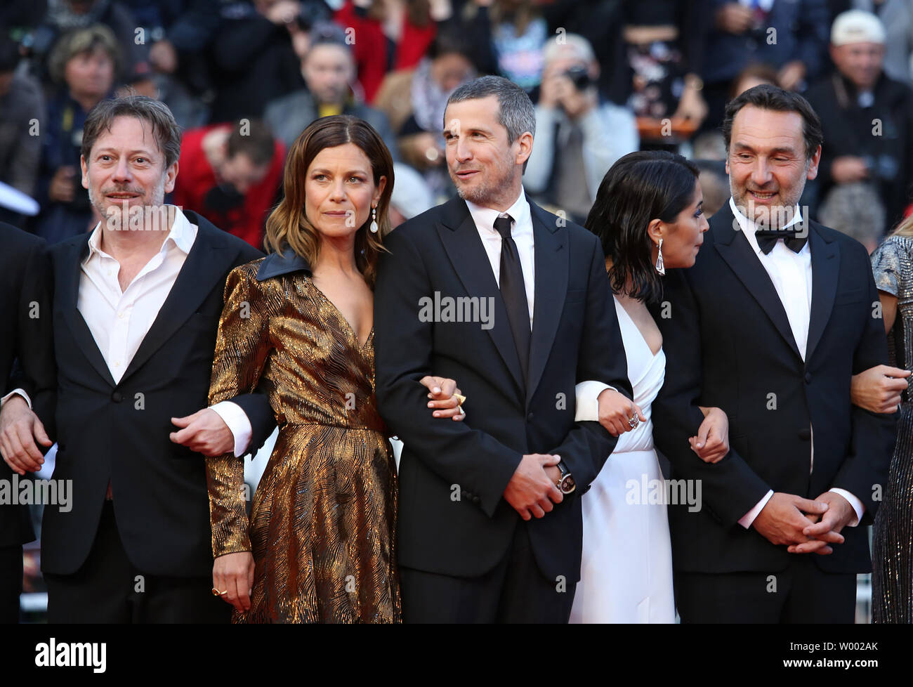 (From L to R) Mathieu Amalric, Marina Fois, Guillaume Leila