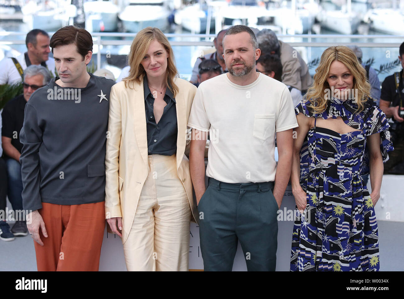 (From L to R) Nicolas Maury, Kate Moran, Yann Gonzalez and Vanessa