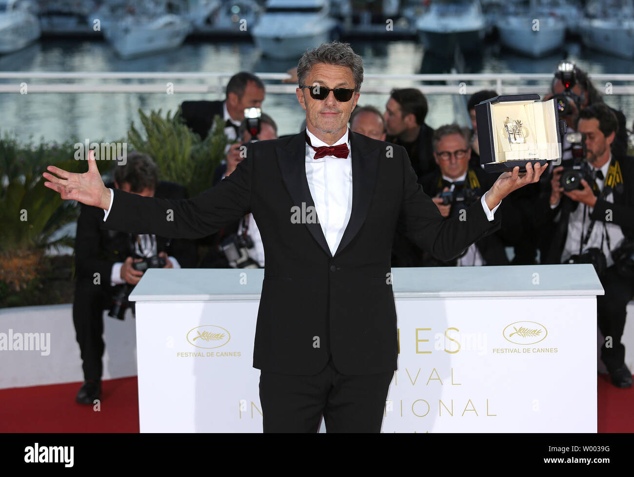 Pawel Pawlikowski arrives at the award photocall after receiving the "Best Director" prize for the film "Cold War (Zimna Wojna)" during the 71st annual Cannes International Film Festival in Cannes, France on May 19, 2018.   Photo by David Silpa/UPI Stock Photo