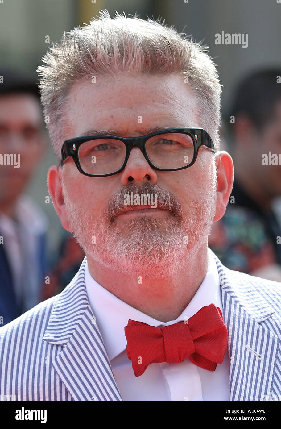 Christopher McQuarrie attends the world premiere of the film “Mission
