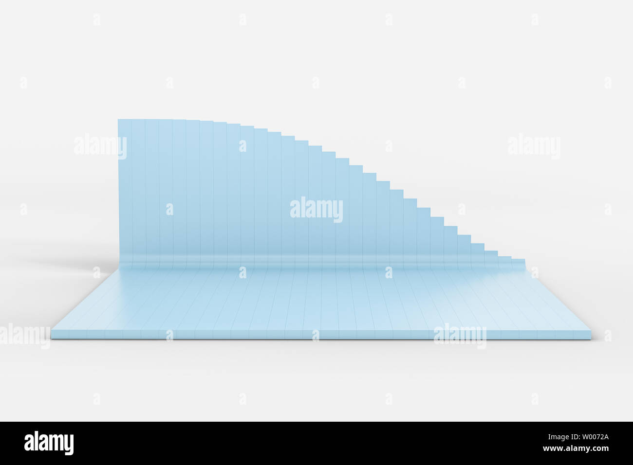 Business chart background, 3-D rendering Stock Photo
