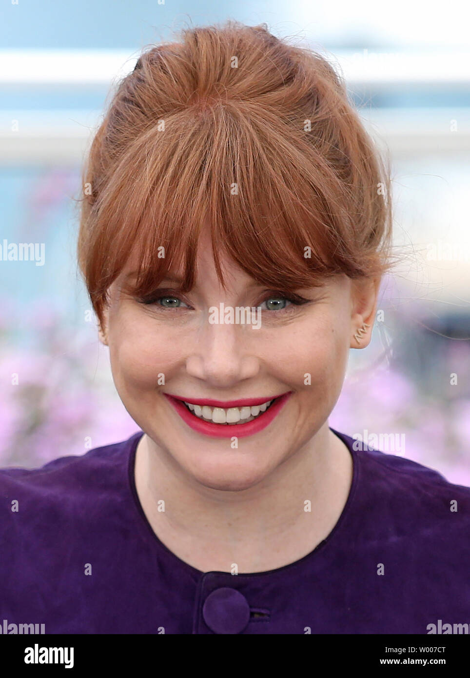 Bryce Dallas Howard arrives at a photocall for the film "Rocketman
