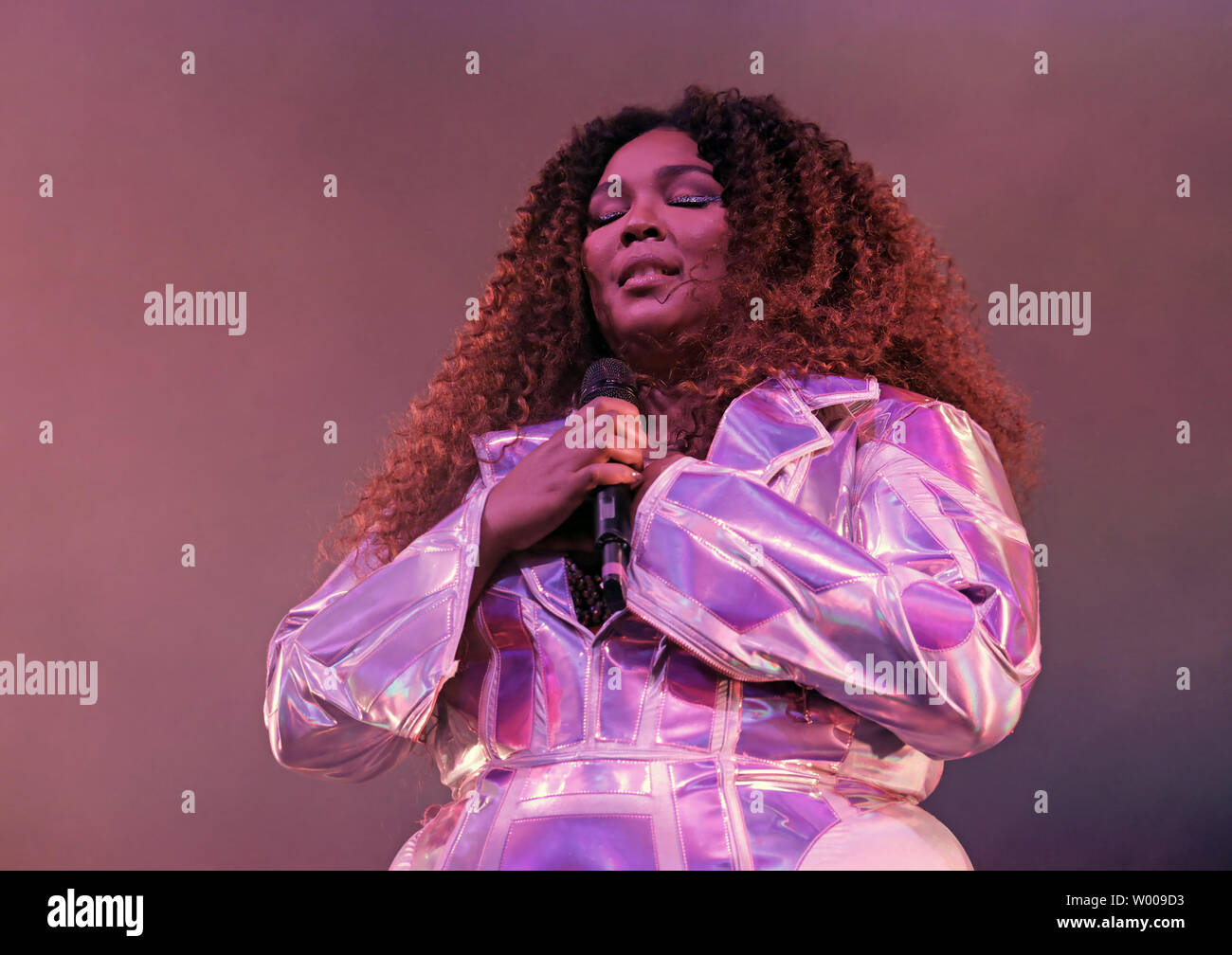Lizzo Performing at Manchester Ritz Featuring: Lizzo, Melissa Viviane ...