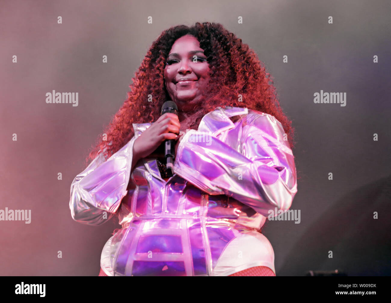 Lizzo Performing at Manchester Ritz Featuring: Lizzo, Melissa Viviane ...
