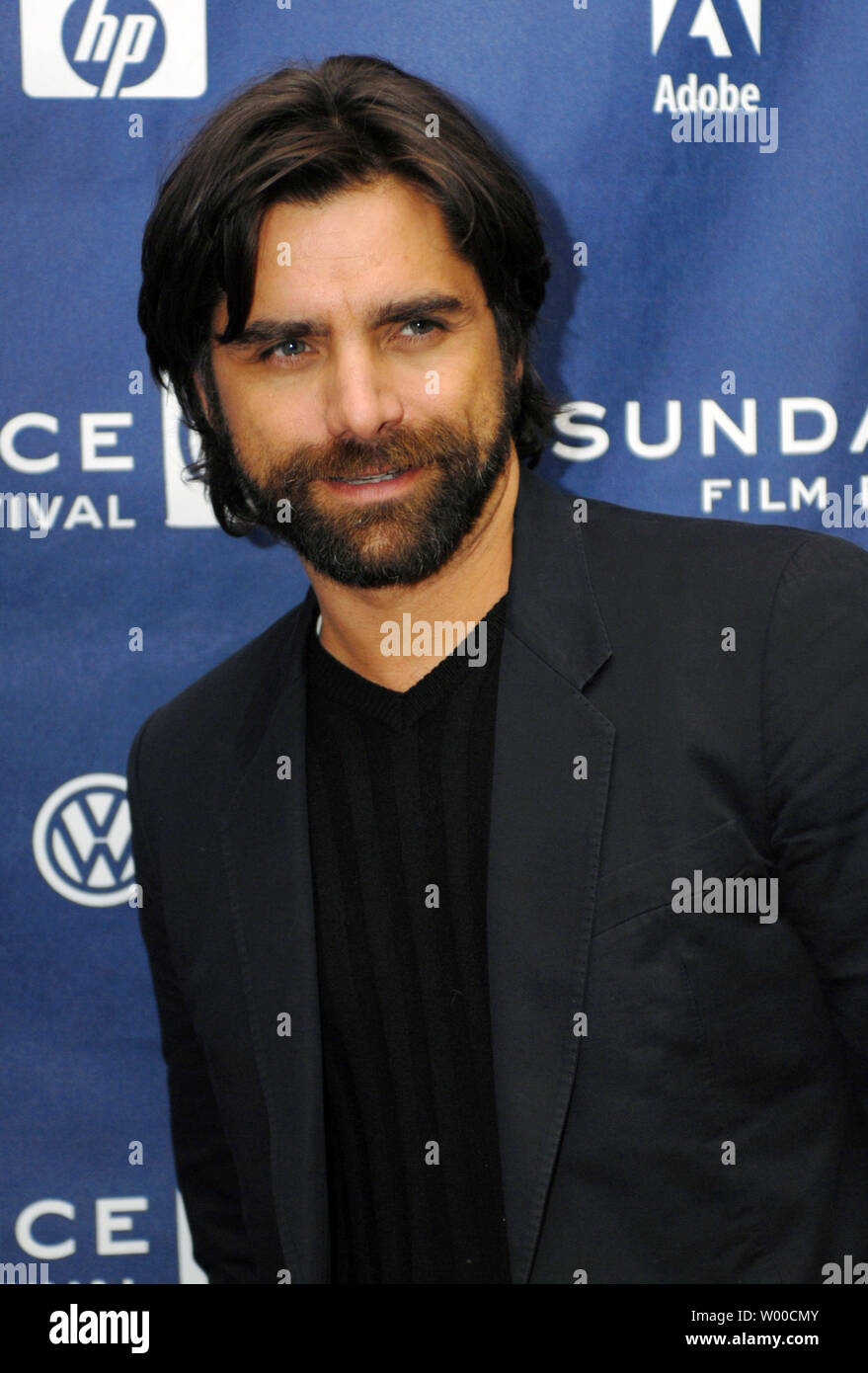 Actor John Stamos attends the premiere of his film "A Raisin in the Sun" at the Eccles Theater during the Sundance Film Festival in Park City, Utah on January 23, 2008. (UPI Photo/Alexis C. Glenn) Stock Photo