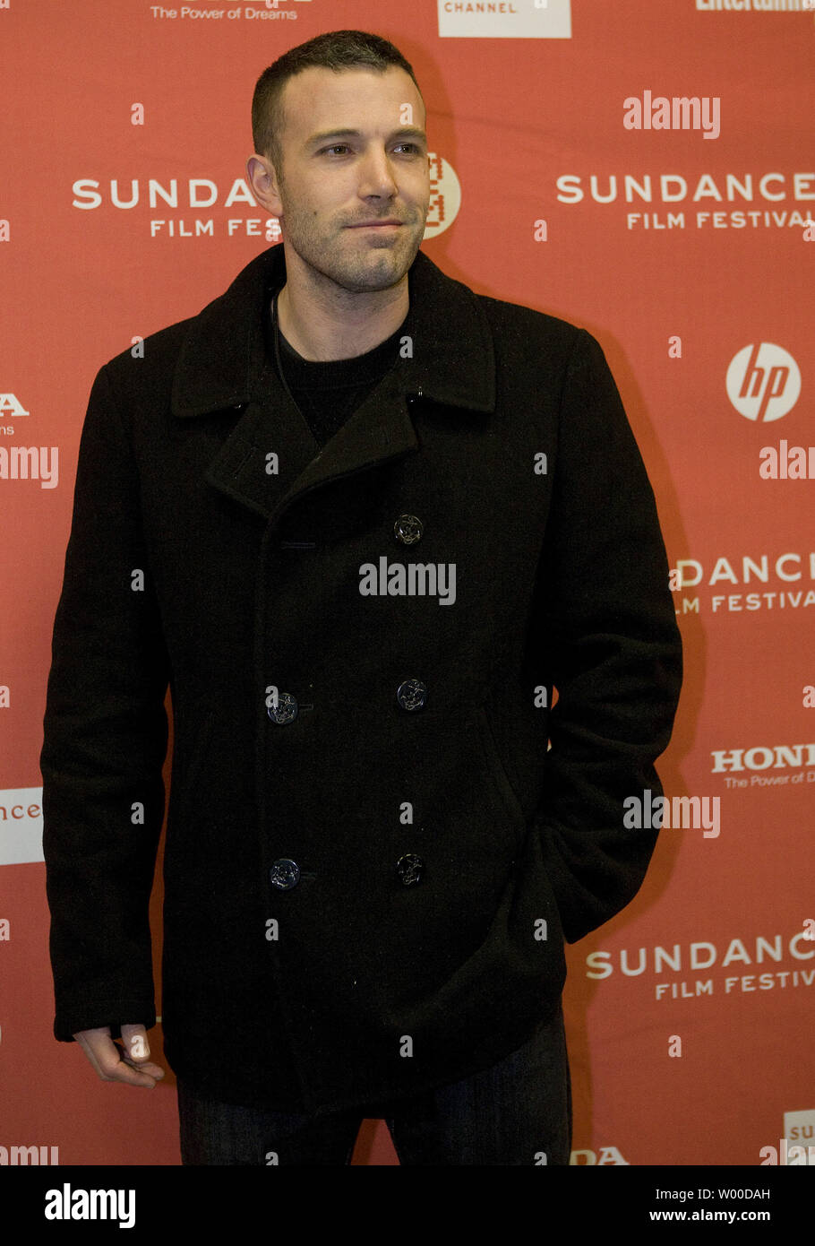 Actor Ben Affleck arrives for the world premiere of  'The Company Menr' at the 2010 Sundance Film Festival on January 22, 2010 in Park City, Utah.         UPI/Gary C. Caskey.. Stock Photo