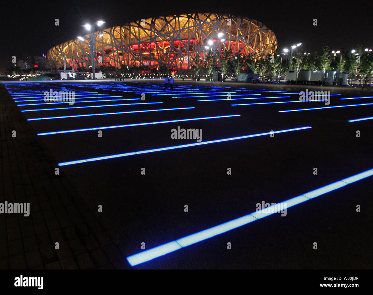 Beijing national stadium lit up at night hi-res stock photography and  images - Alamy