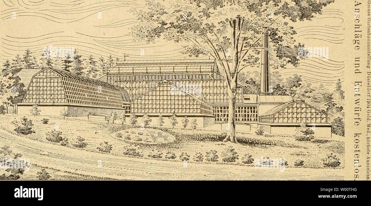 Archive image from page 45 of Die Gartenkunst (1899) Stock Photo
