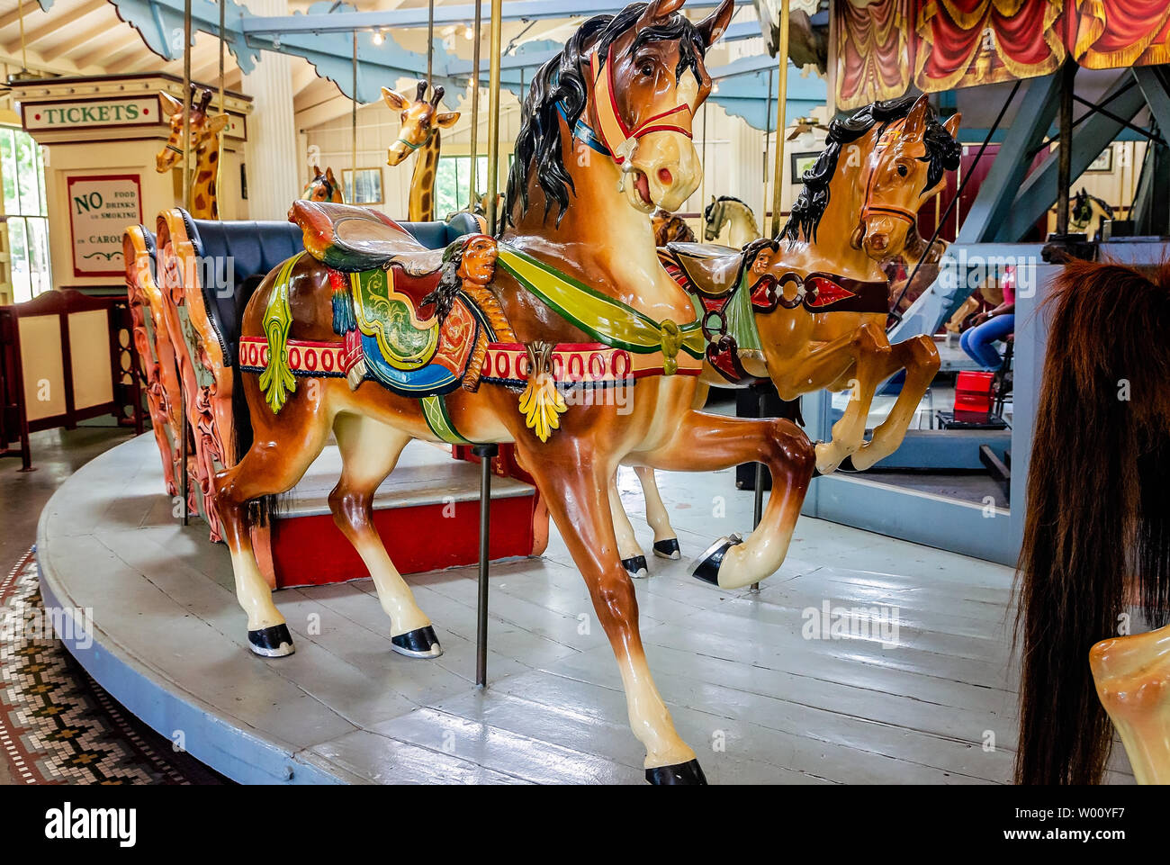 Carousel animals hires stock photography and images Alamy