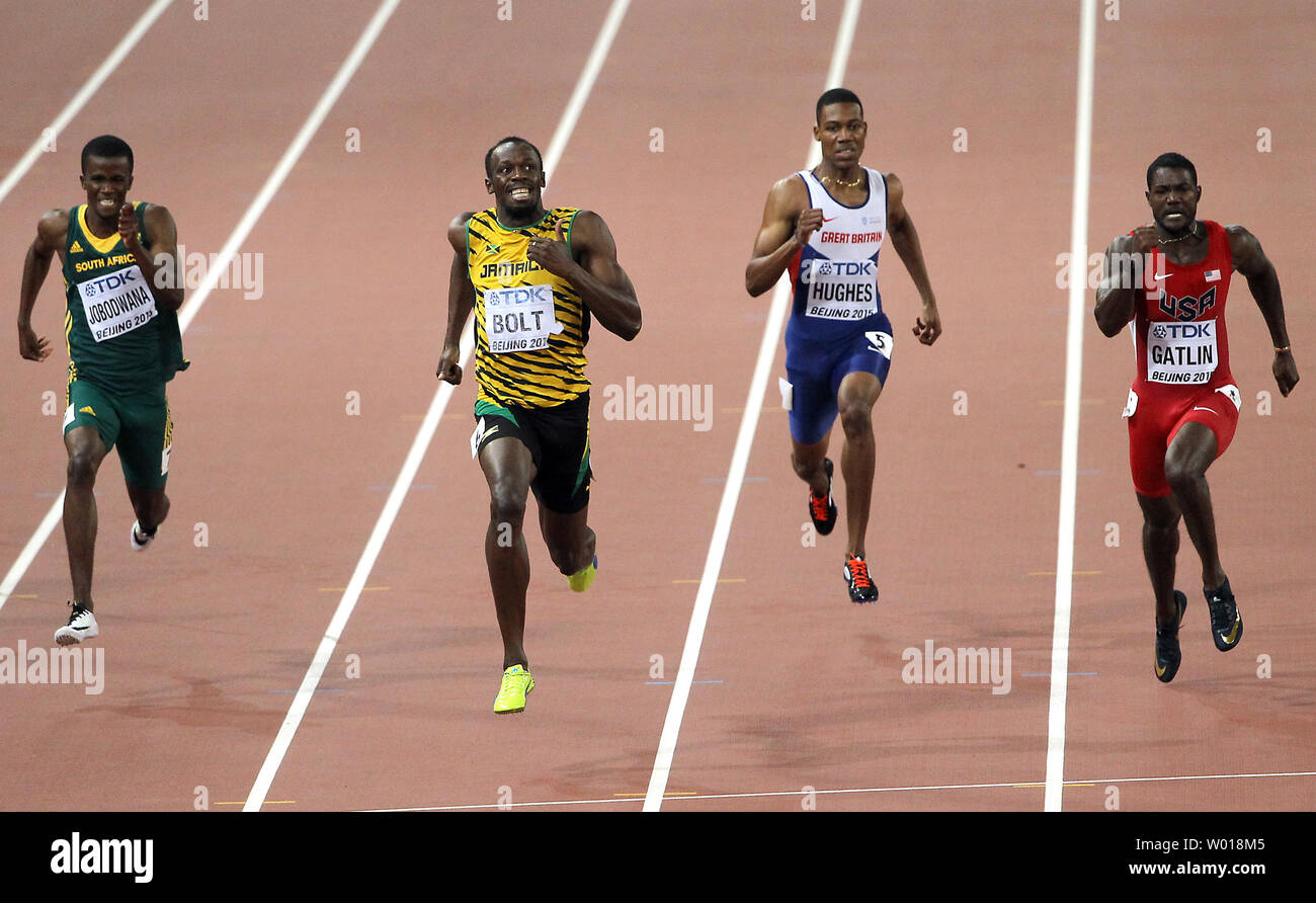 Usain bolt 2nd l hi-res stock photography and images - Alamy