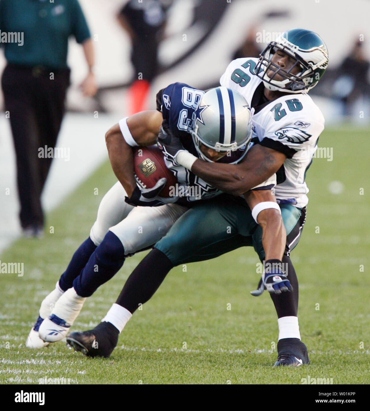 Dallas Cowboys wide receiver Terry Glenn celebrates a touchdown in