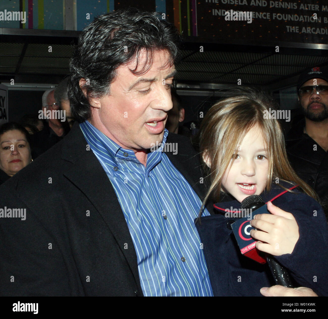 Sylvester Stallone with his daughter, Scarlet Rose Stallone, Stock Photo,  Picture And Rights Managed Image. Pic. WEN-WENN28789811