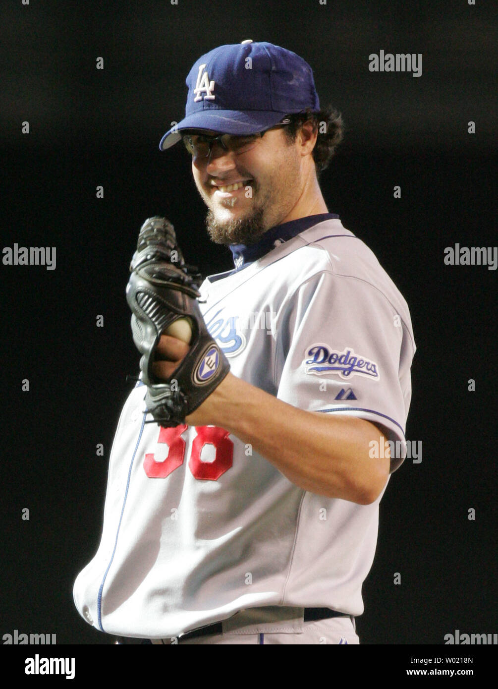 Los angeles dodgers eric gagne hi-res stock photography and images