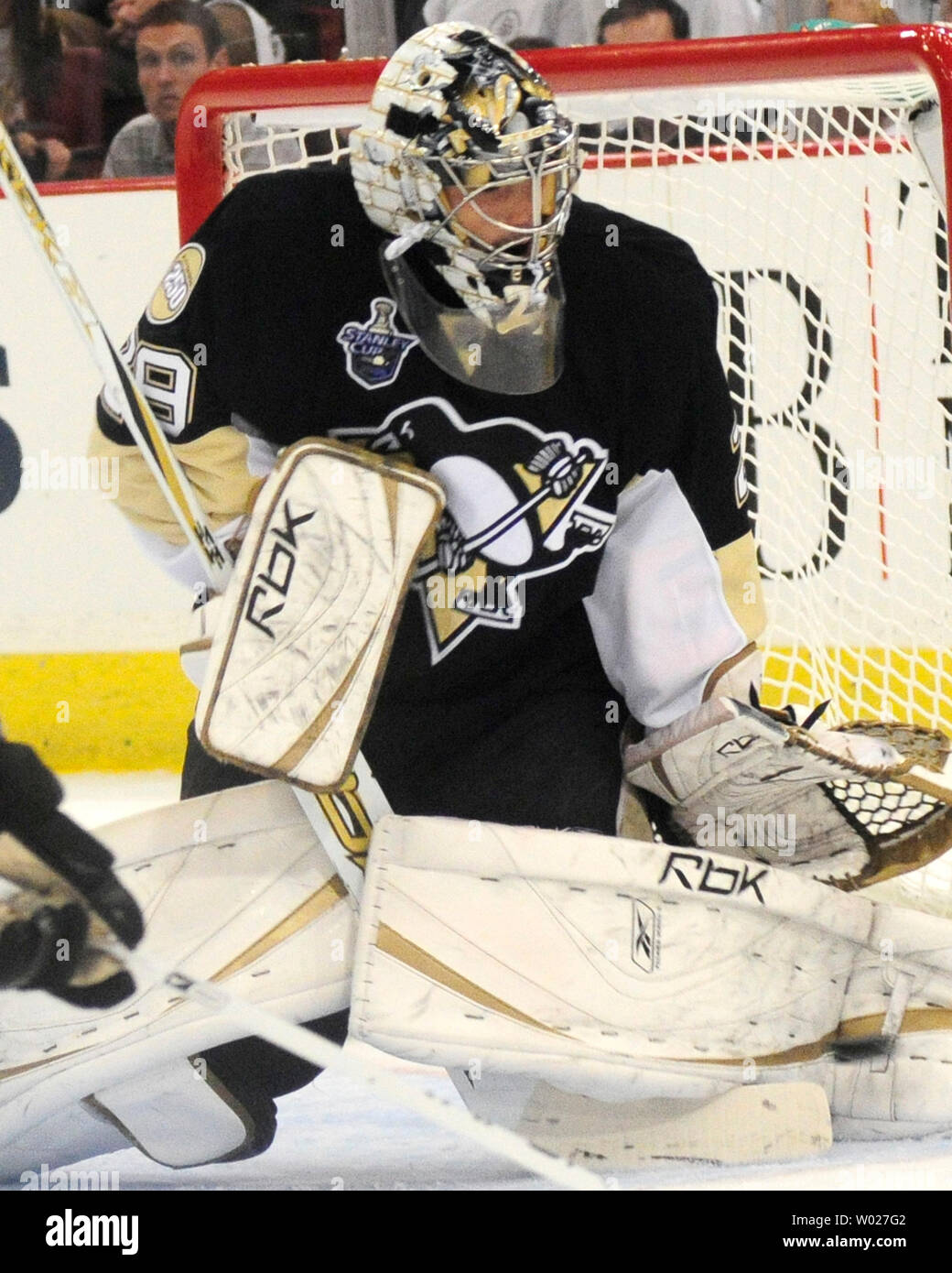 MARC-ANDRE FLEURY Pittsburgh Penguins SIGNED 2008 Winter Classic Jersey -  NHL Auctions