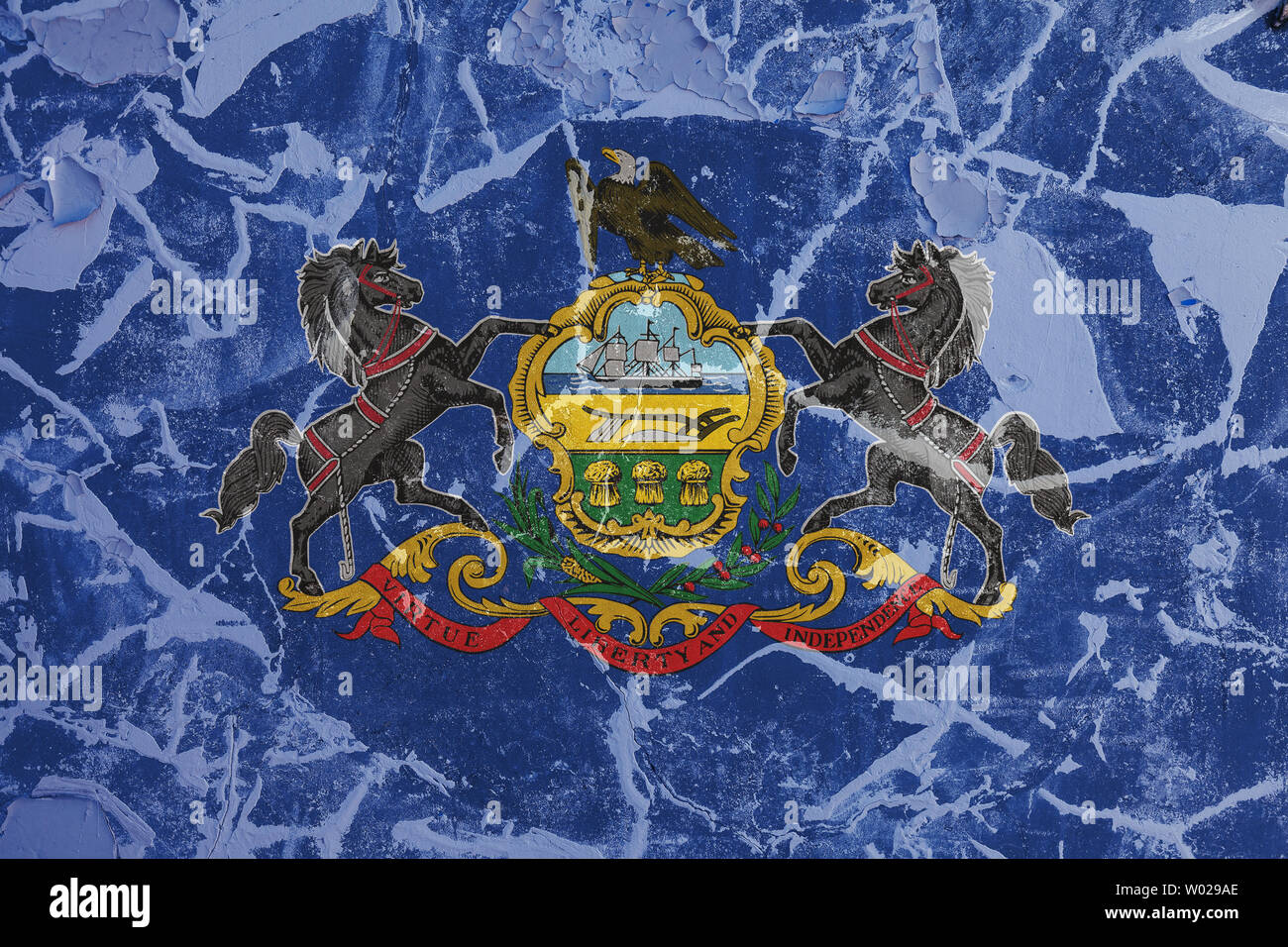 Graffiti Us Flag High Resolution Stock Photography And Images Alamy