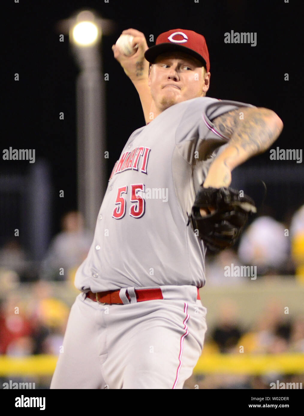 Cincinnati Reds Right Handed Pitcher Mat Latos 55 Starts Against