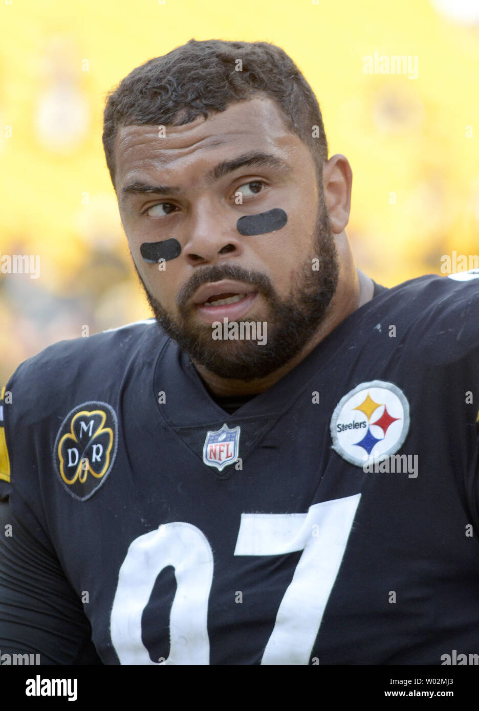 Pittsburgh Steelers defensive end Cameron Heyward (97) sacks