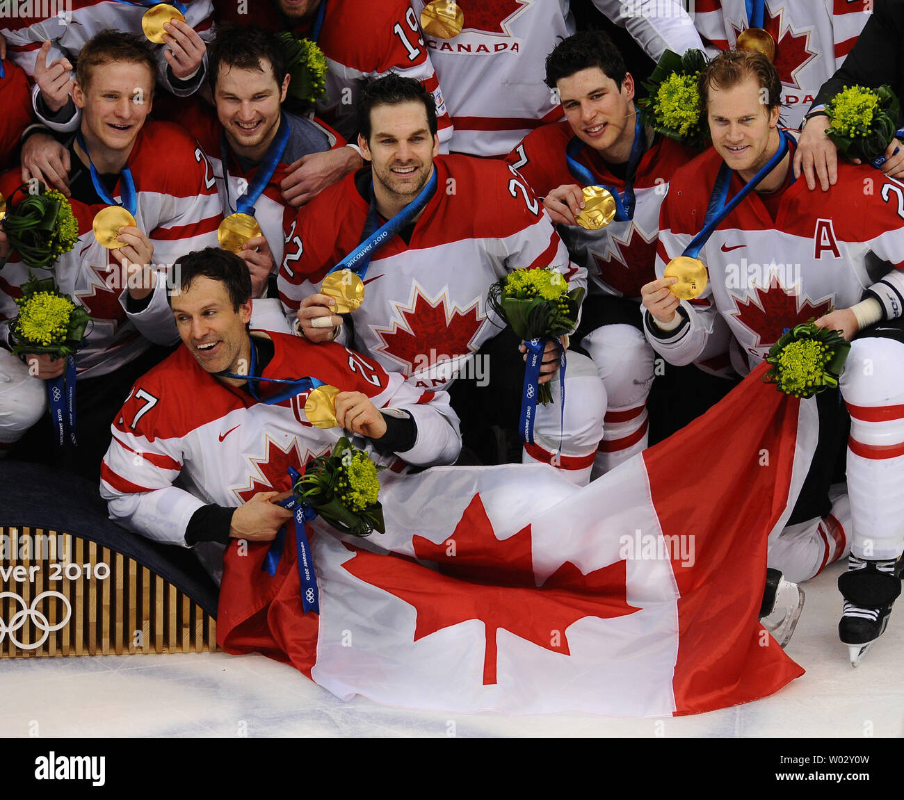 Edmonton Mercurys after Winning Winter Olympics Gold Medal