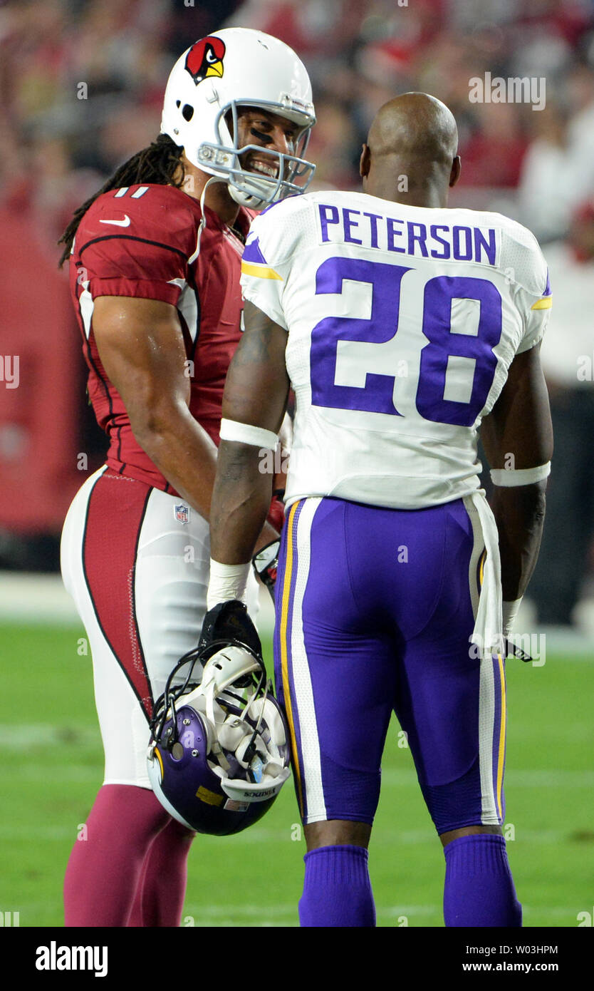 Larry Fitzgerald: Adrian Peterson to Cardinals would be 'game