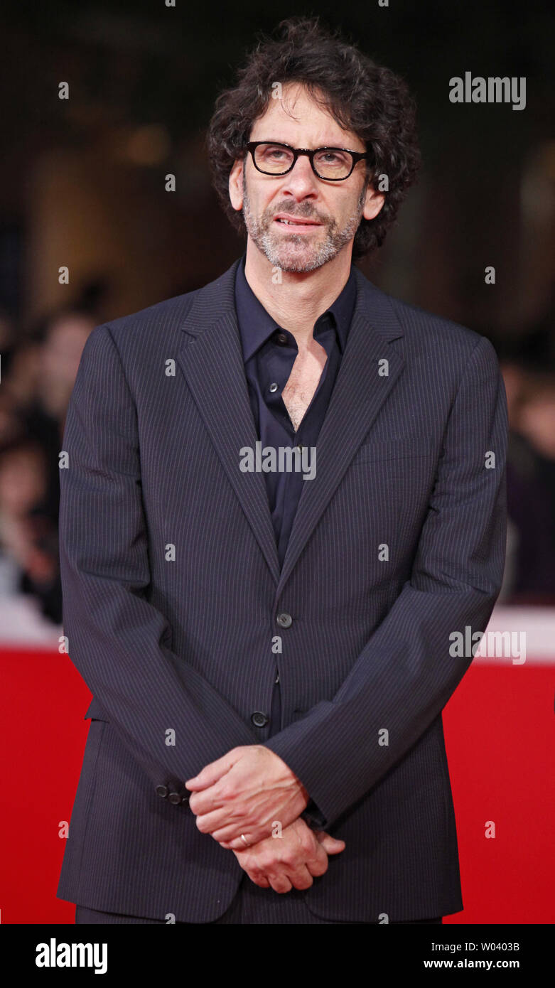 Joel Coen arrives on the red carpet before a screening of the film “A