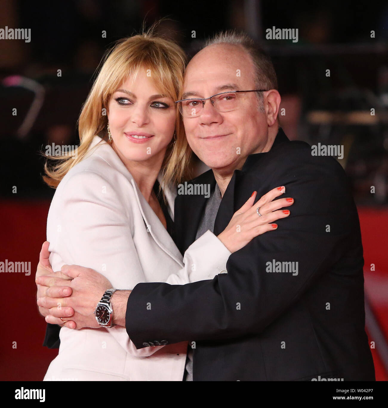 Claudia Gerini And Carlo Verdone Arrive On The Red Carpet For The Film claudia-gerini-and-carlo-verdone-arrive-on-the-red-carpet-for-the-film