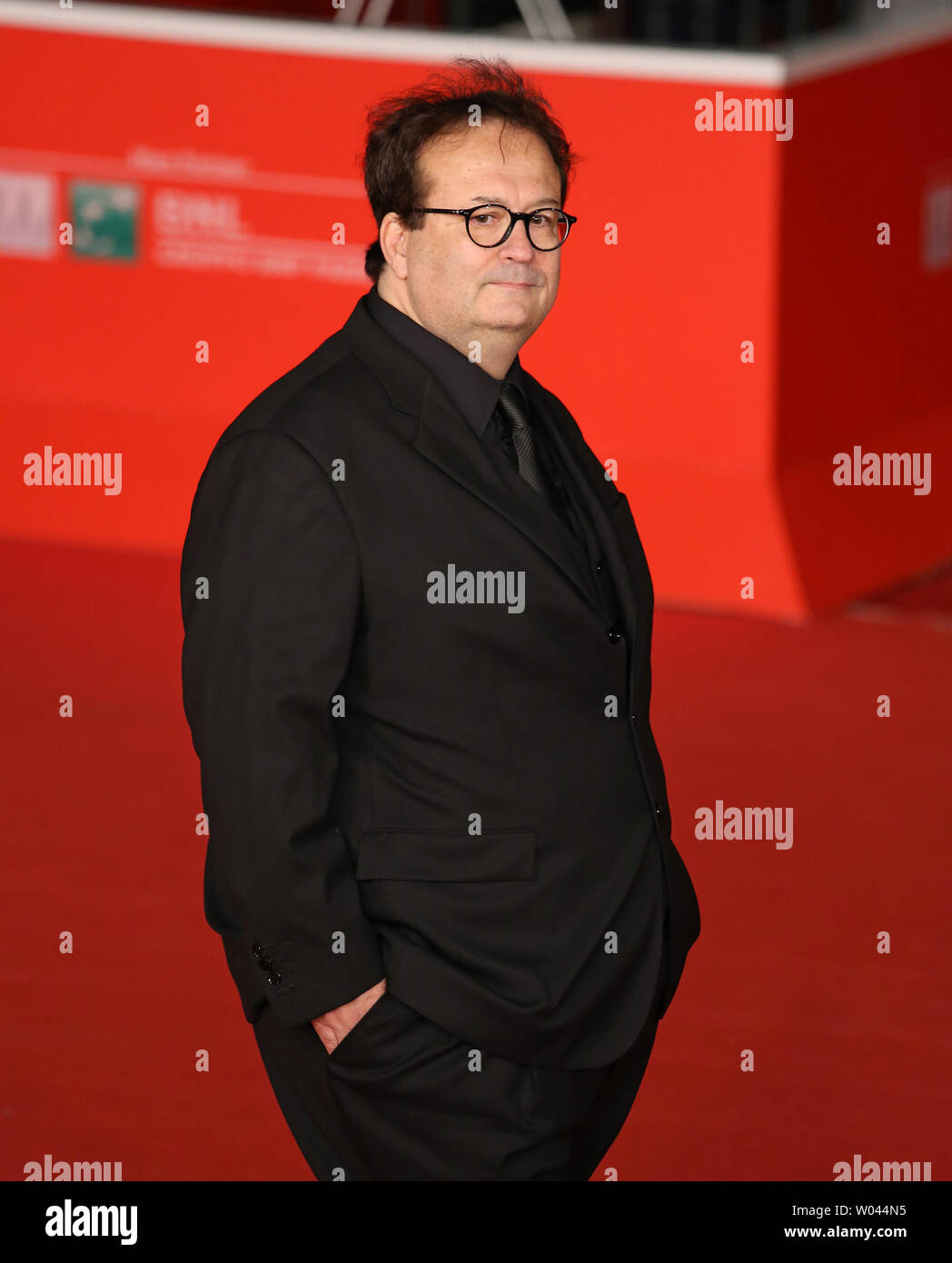 Carlo Carlei arrives on the red carpet before the screening of the film 'Romeo and Juliet' during the 8th annual Rome International Film Festival in Rome on November 11, 2013.   UPI/David Silpa Stock Photo