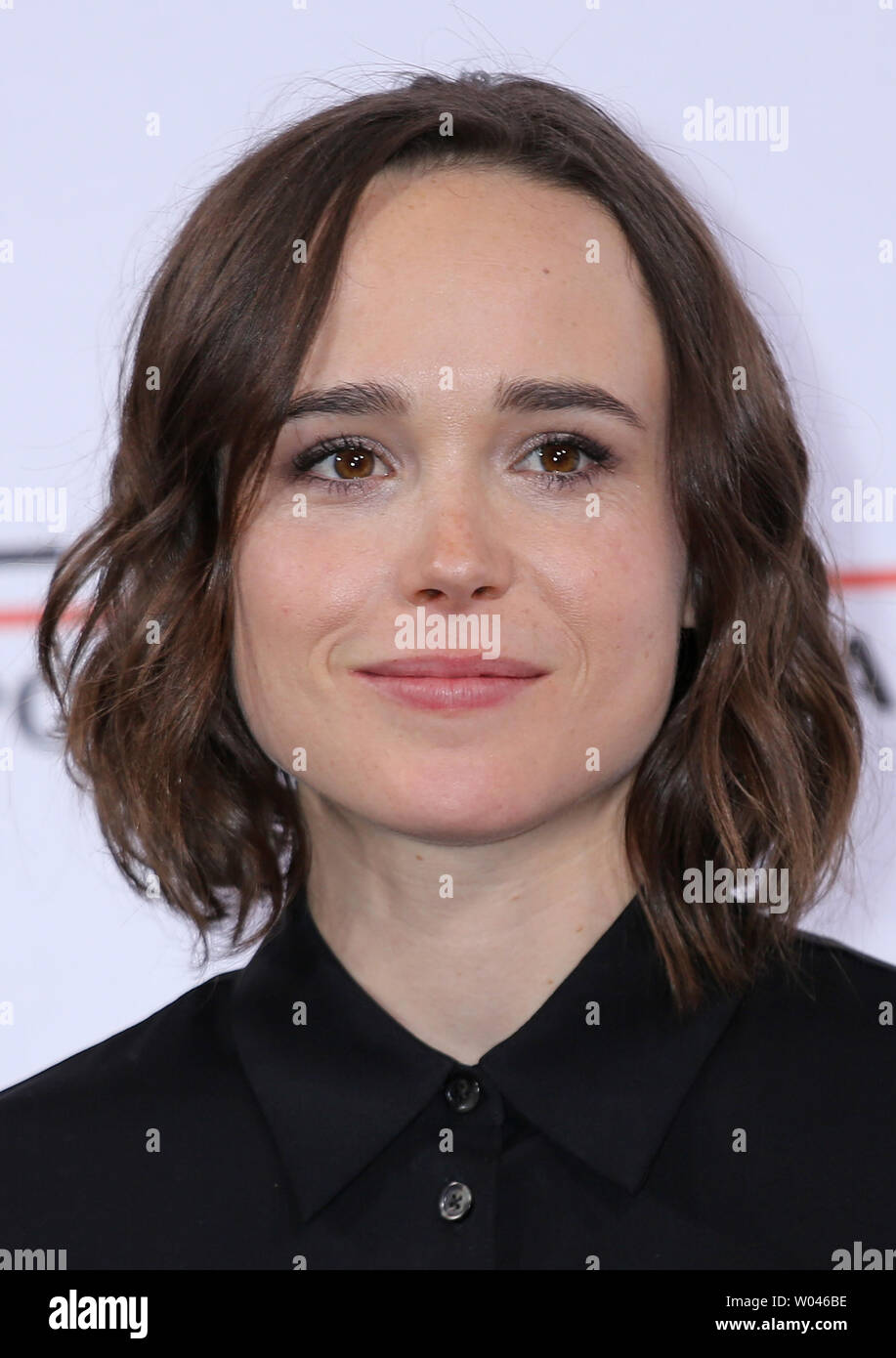 Ellen Page arrives at a photo call for the film "Freeheld" during the 10th  annual Rome International Film Festival in Rome on October 18, 2015.  UPI/David Silpa Stock Photo - Alamy