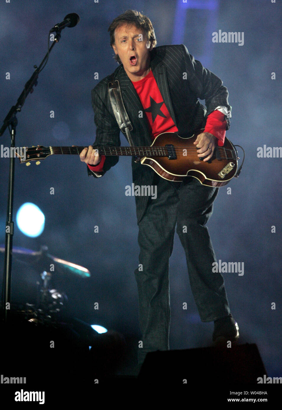 Paul McCartney performs in New York's Madison Square Garden
