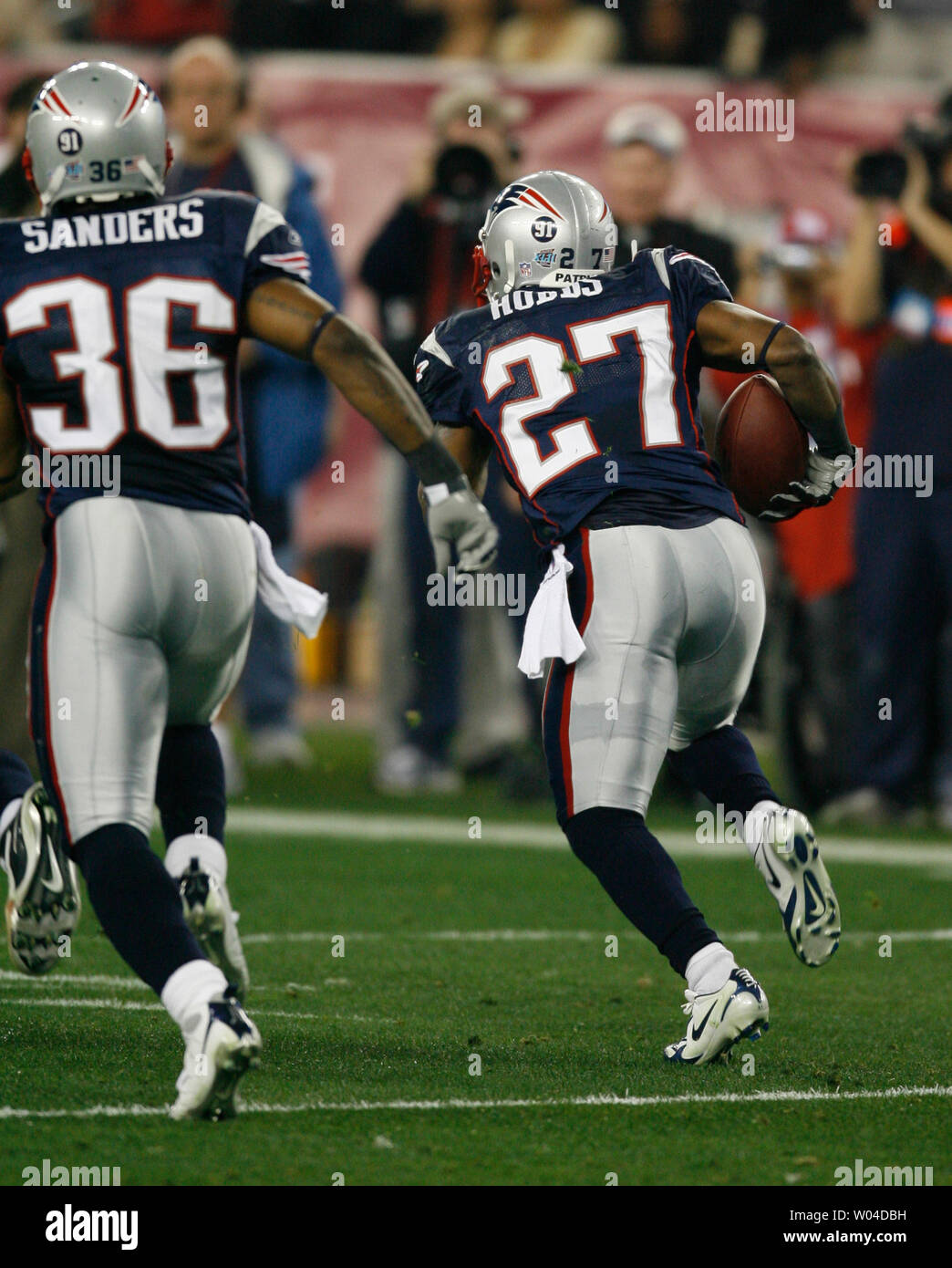 New england patriots ellis hobbs hi-res stock photography and