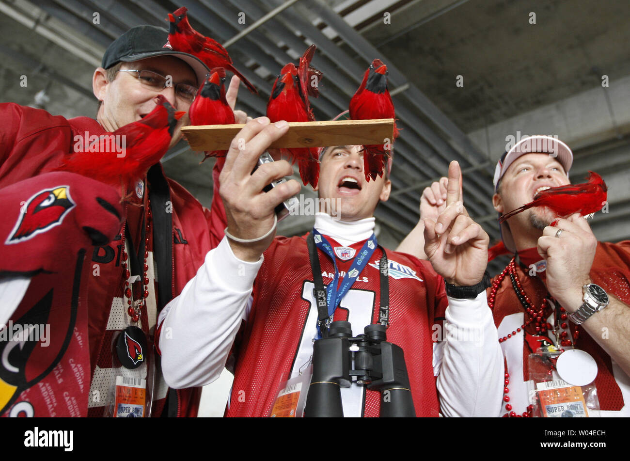 Photo: Super Bowl XLIII Arizona Cardinals vs. Pittsburgh Steelers in Tampa,  Florida. - SBP20090201249 