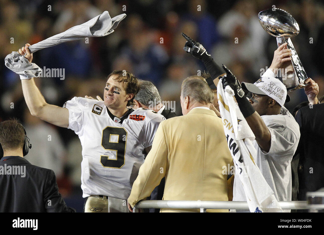 Drew Brees' Super Bowl MVP Jersey