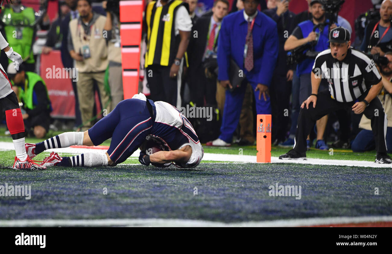 New England Patriots wide receiver Danny Amendola catches a six yard TD