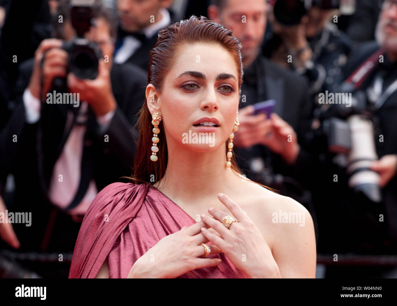Miriam Leone at the La Belle Epoque gala screening at the 72nd Cannes
