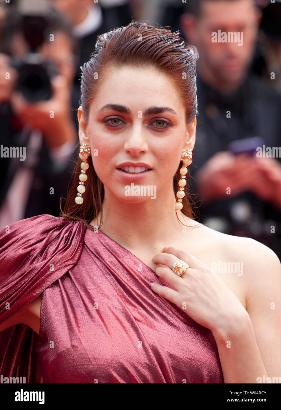 Miriam Leone at the La Belle Epoque gala screening at the 72nd Cannes