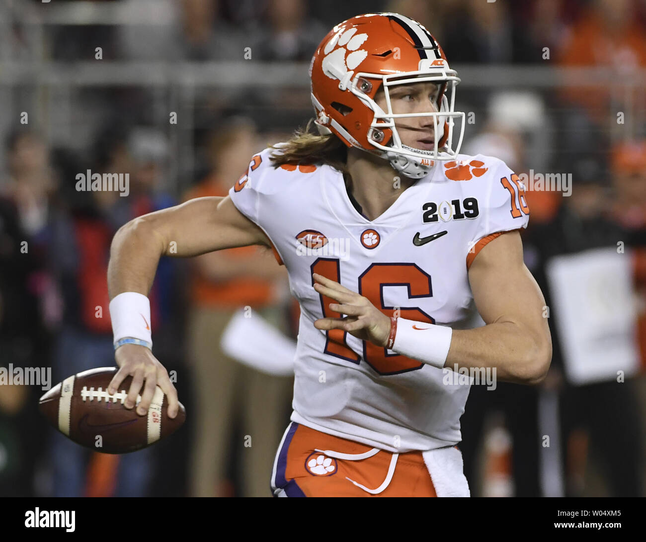 Clemson Tigers Freshman Quarterback Trevor Lawrence Looks To