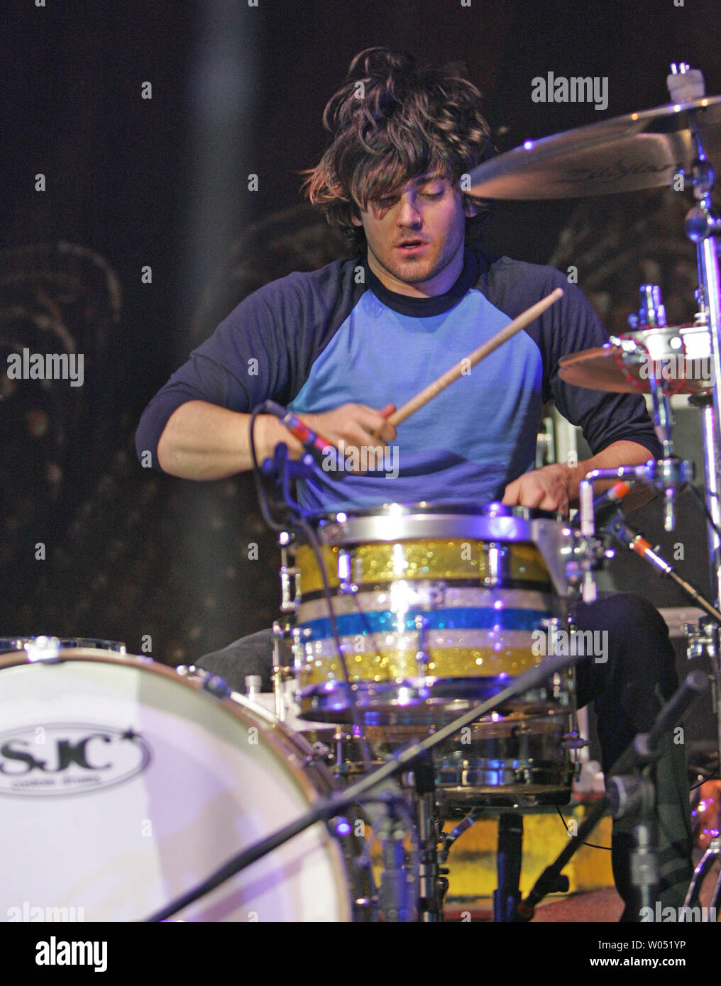 Nate Navarro of Cobra Starship performs in concert at the ipayOne ...