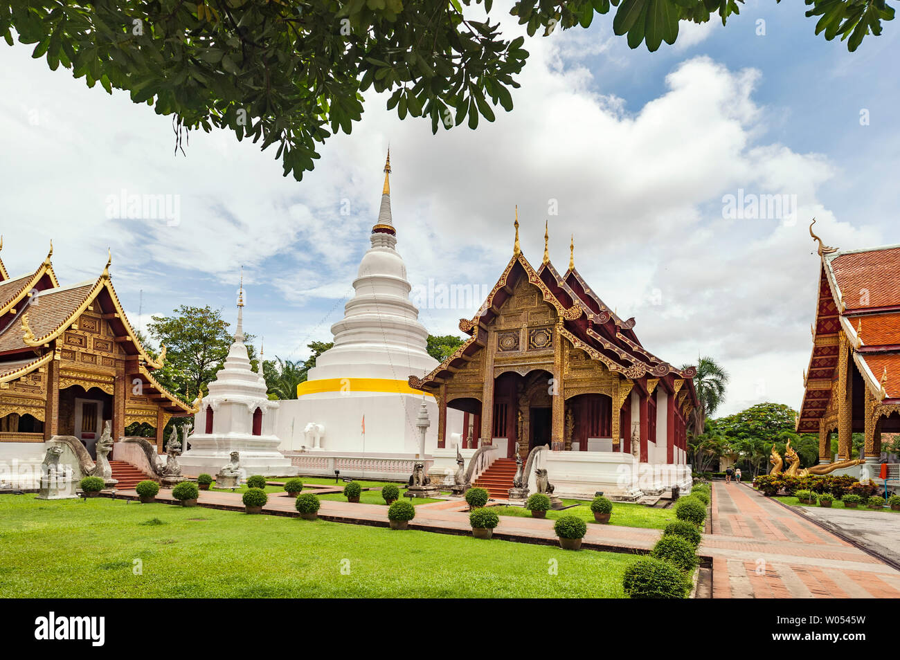 High-definition map of the famous temple in Chiang Mai Stock Photo - Alamy