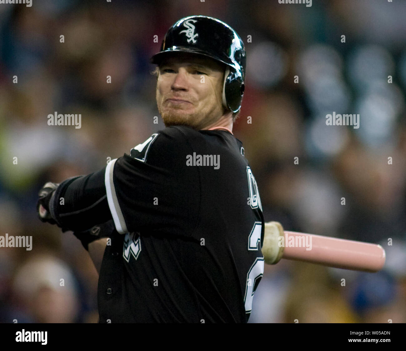 Chicago white sox joe crede hi-res stock photography and images