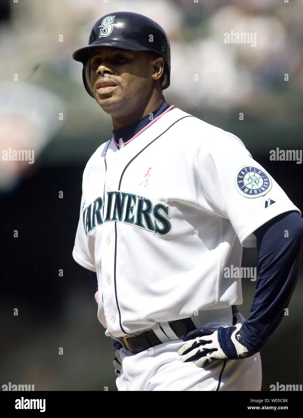 Ken Griffey Jr, Seattle Mariners Stock Photo - Alamy