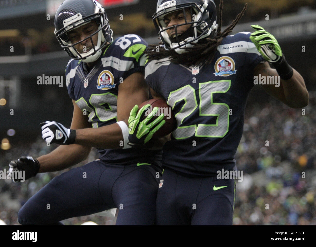 Seahawks celebrate Doug Baldwin, Kam Chancellor Super Bowl