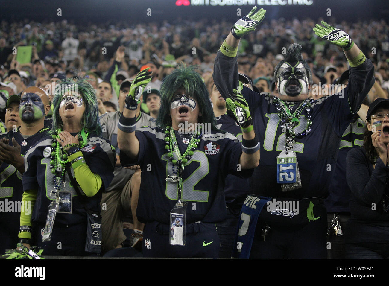 Cheering Seahawks fans at CenturyLink Field reached 136.6 decibels during  the third quarter of Sunday night's game against the San Francisco 49ers,  officially making The Clink the Guinness World Record holder for