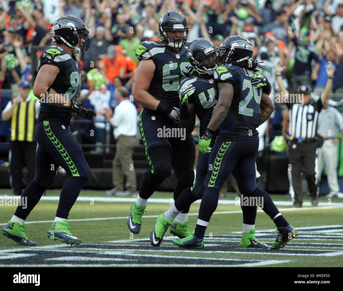 Doug Baldwin Seattle Seahawks Navy Blue jersey