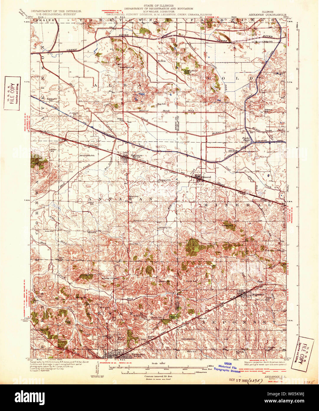 Annawan illinois map hires stock photography and images Alamy