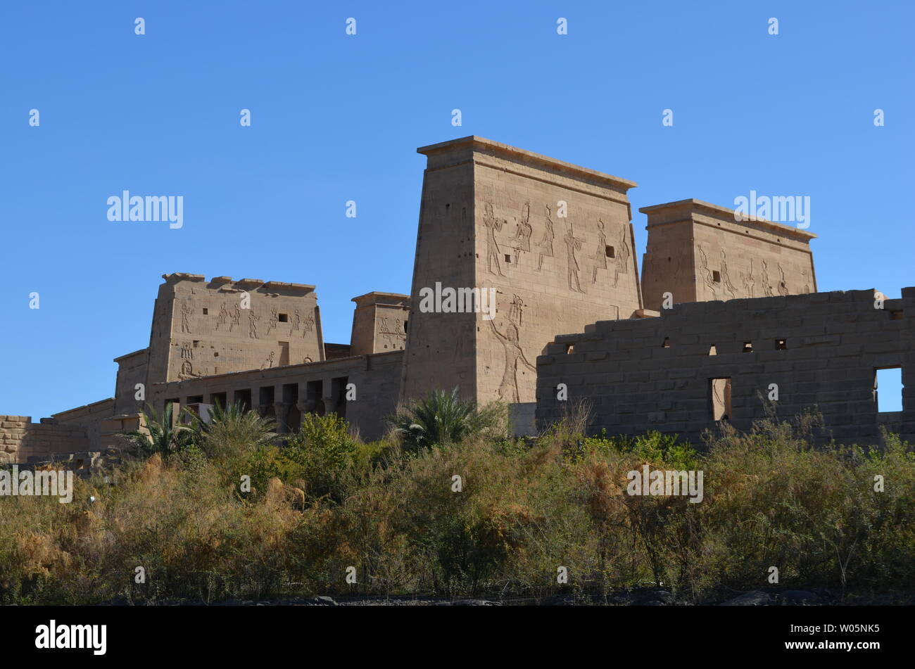 Temple of Philae, Egypt Stock Photo