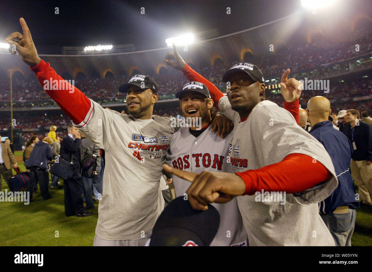 Today in photo history - 2004: Red Sox win first World Series since 1918