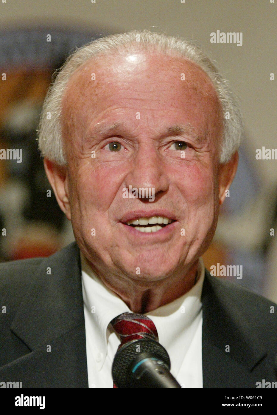 Lou Henson, head basketball coach at New Mexico State University talks