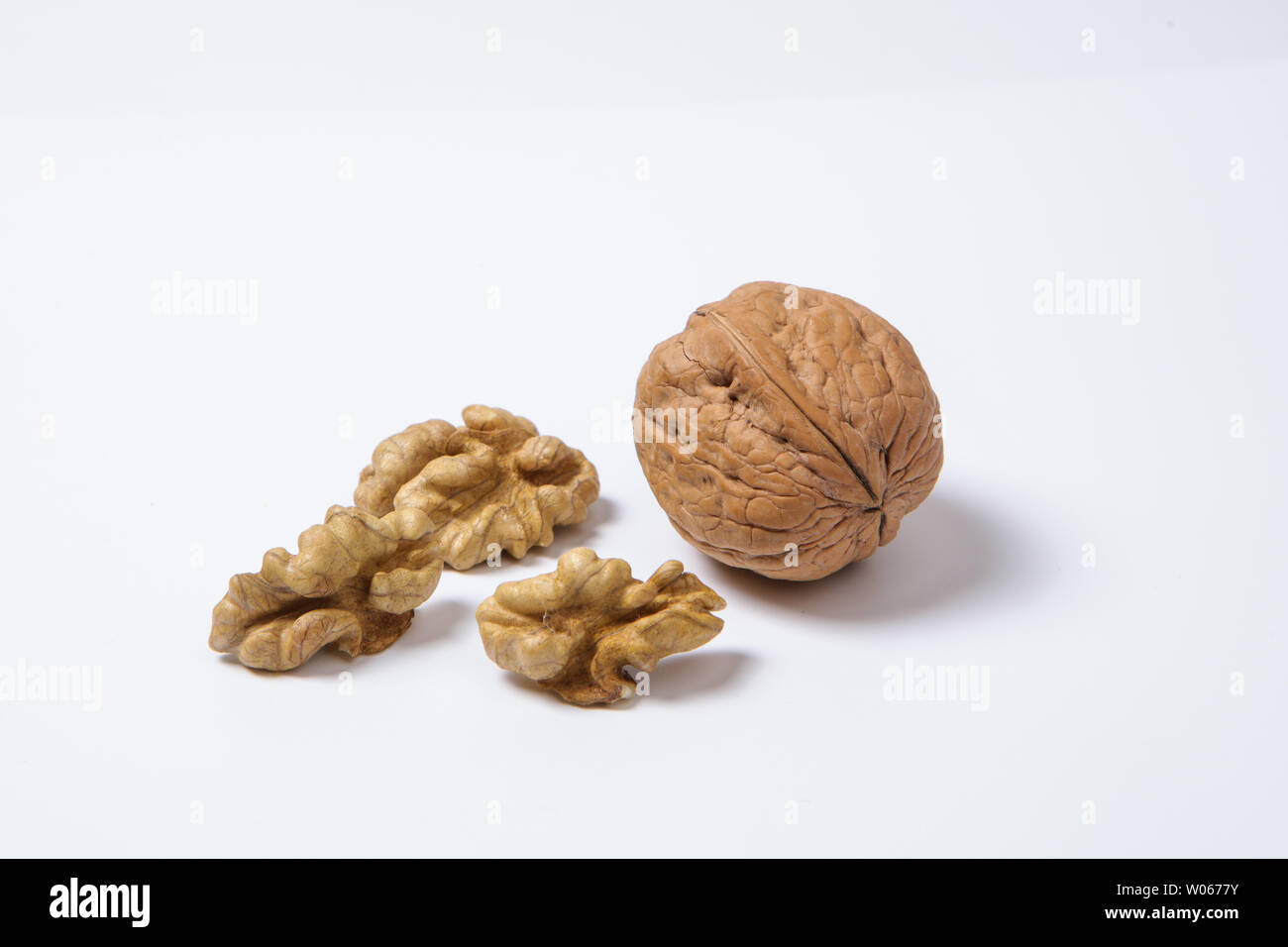 Soft Shell Walnut Thin shell walnuts hi-res stock photography and images - Alamy